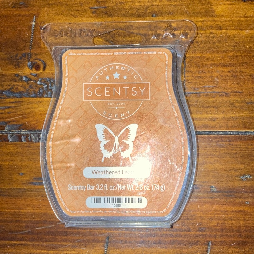 Scentsy - Wax melts - Weathered leather